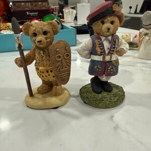 Charming Bears Around the world  Set - Tribal and Folk Style
